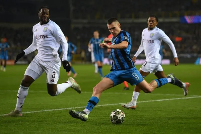 Soi kèo trận đấu Aston Villa vs Club Brugge      