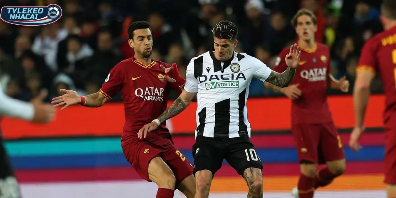 Thông tin, phong độ Udinese vs AS Roma mới nhất